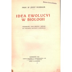 IDEA EWOLUCYI W BIOLOGII -...