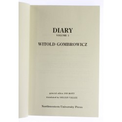 DIARY 3 TOMY - WITOLD GOMBROWICZ - 3
