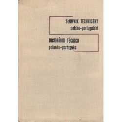 Słownik techniczny polsko-portugalski - de Bloch* - 1