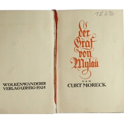 DER GRAF VON MYLAU - CURT MORECK - 1