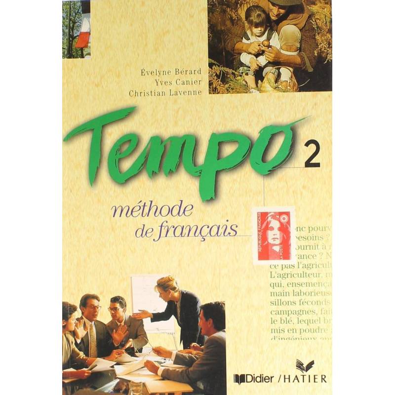 TEMPO 2 METHODE DE FRANCAIS - BERARD, CANIER - 1