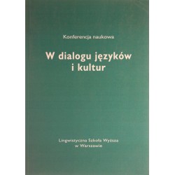 KONFERENCJA NAUKOWA - W DIALOGU JĘZYKÓW I KULTUR - 1