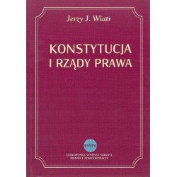 KONSTYTUCJA I RZĄDY PRAWA - JERZY WIATR - 1