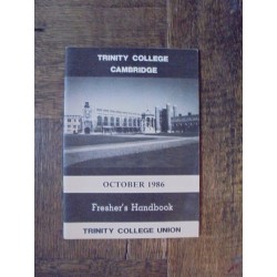 Fresher's Handbook. October 1986. Trinity College - 1