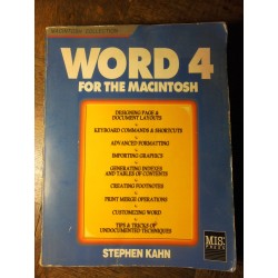 Kahn S. - Word 4 for the macintosh - 1