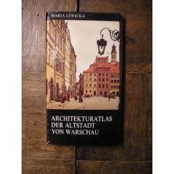 Lewicka M. - Architekturatlas der Altstadt von War - 1