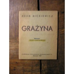 Mickiewicz Adam - Grażyna 1939 - 1
