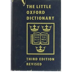 THE LITTLE OXFORD DICTIONARY - GEORGE OSTLER - 1